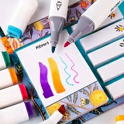 Маркер для скетчинга  60шт/уп  Darvish в тканевой сумочке