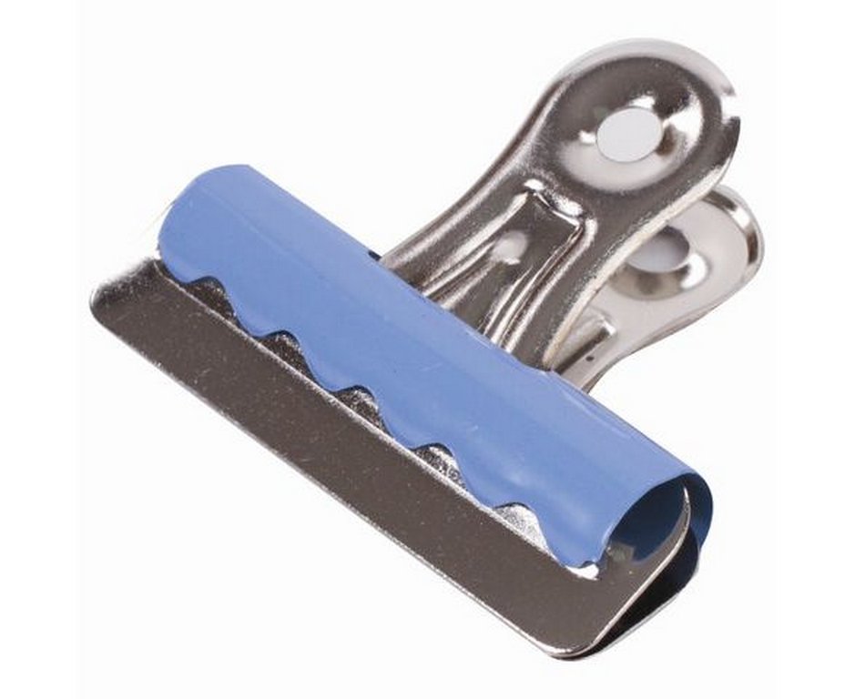 Зажим для бумаг 57 мм "Бульдог" Brauberg цвет ассорти