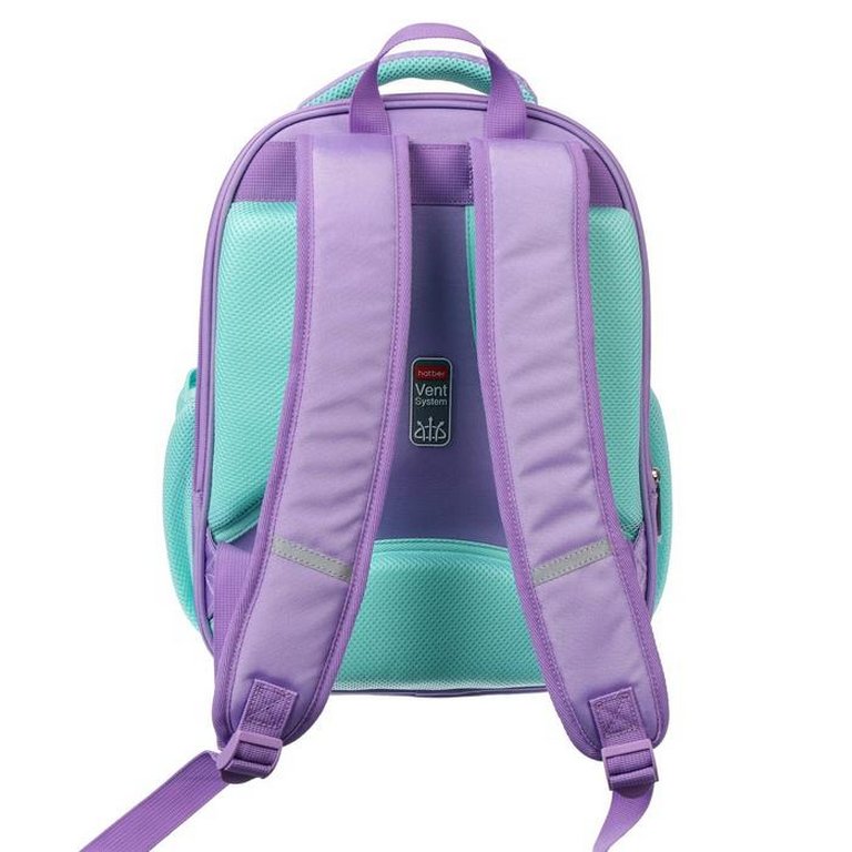 Рюкзак каркасный для девочки Hatber Ergonomic "МЕЧТА РУСАЛКИ" (термосумка) 29*38*16см