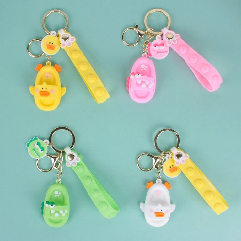 Брелок "Прикольные шлёпанцы" 5,5*3,5*2см