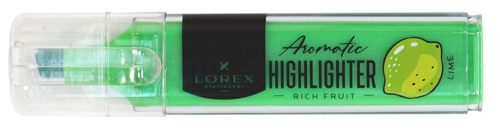 Текст-маркер ароматизированный LOREX "RICH FRUIT" 1-3,5 мм зеленый