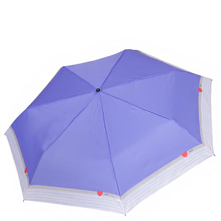 Зонт женский суперавтомат Fabretti, мини , 3 сложения, эпонж