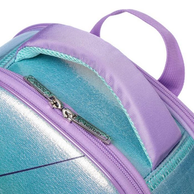 Рюкзак каркасный для девочки Hatber Ergonomic "МЕЧТА РУСАЛКИ" (термосумка) 29*38*16см