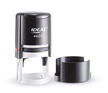 Оснастка для печати диам. 42 мм  IDEAL Trodat корпус черный