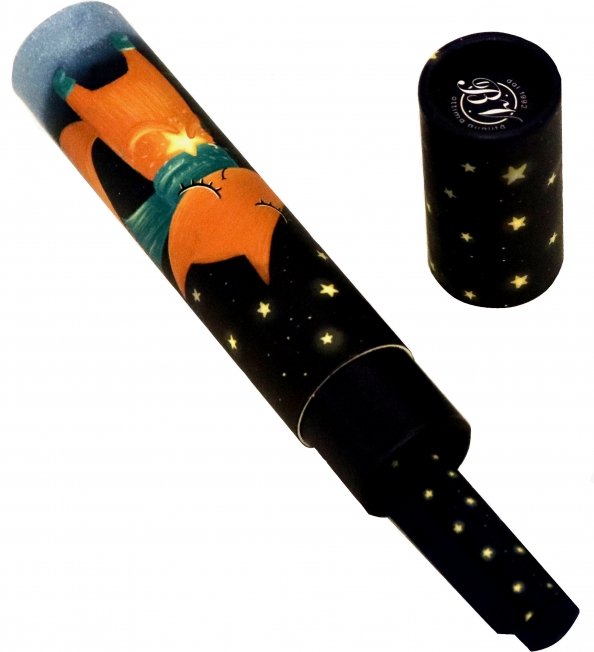 Ручка шариковая Bruno Visconti в тубусе "DreamWrite. Лисята"  0,7мм синяя (линия 0,5мм)