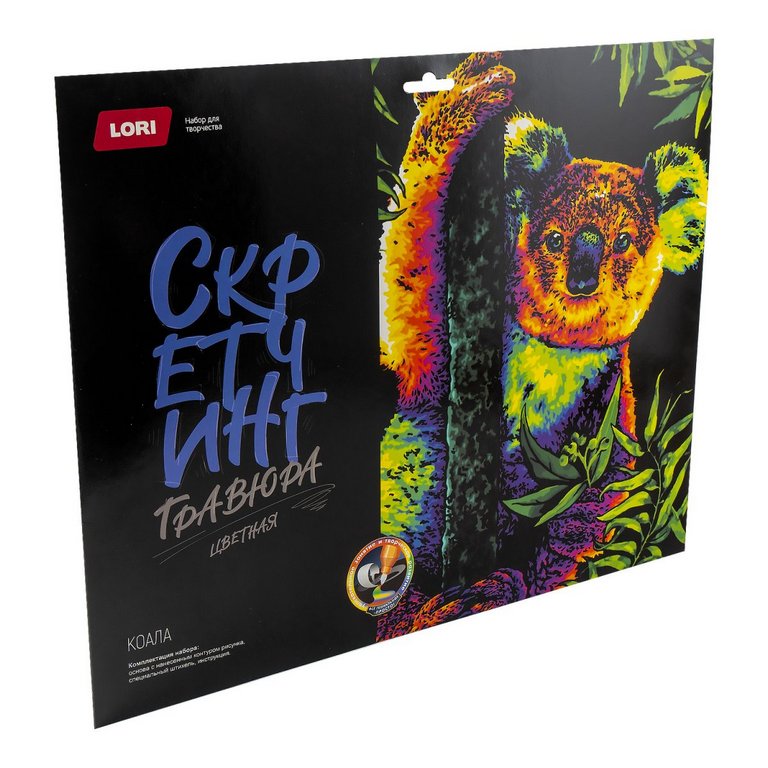 Скретчинг  А3 "Коала" LORI