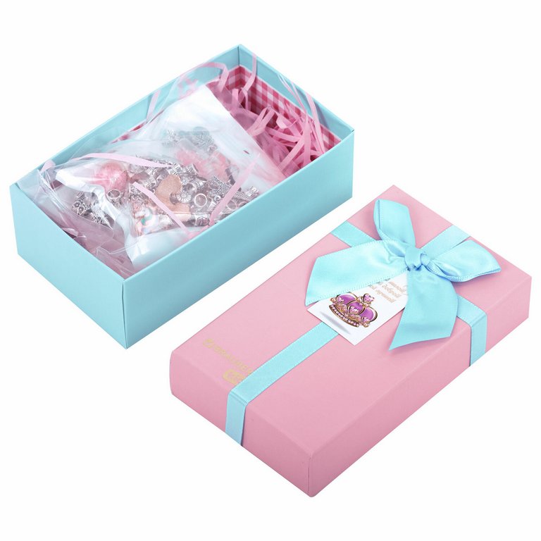 Набор для изготовления украшений (браслеты, подвески) 78 элементов "Премиум" 3+ BRAUBERG