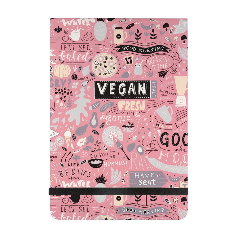 Набор подарочный BrunoVisconti "MEGAPOLIS JOURNAL. VEGAN" (Записная книжка + ручка)