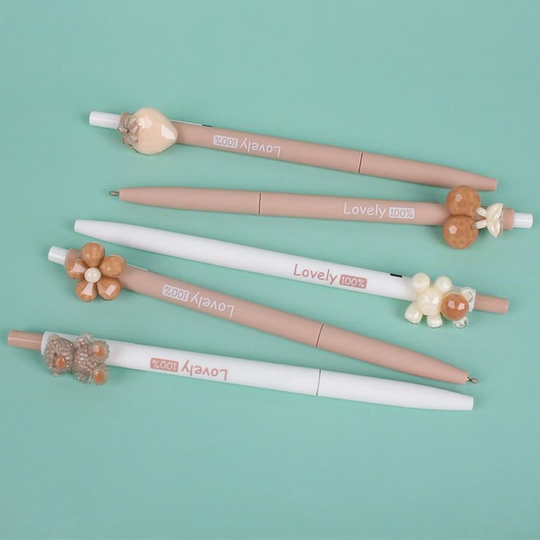 Ручка шариковая сувенирная автомат "Lovely" 0,5 мм, стерж. 116мм