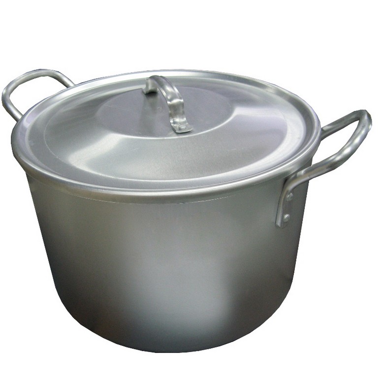 Бак-котел 40л., алюминиевый, с крышкой