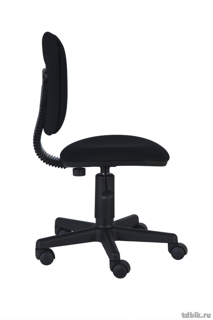 Кресло оператора Бюрократ Ch-204NX/26-28 (ткань, без подлокотников, цв. черный)