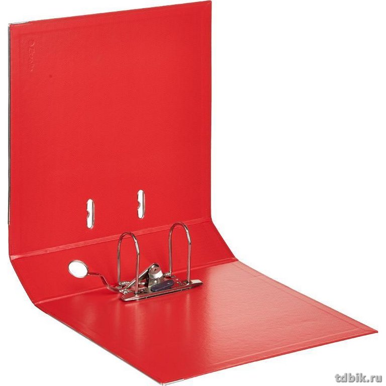 Папка-регистратор А4 80мм Esselte Стандарт Плюс, красная