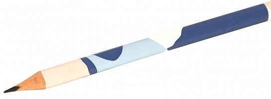 Карандаш ч/г HB с рис. трехгранный LOREX "V-TYPE PASTEL PARSLEY"