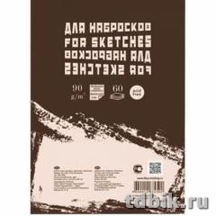 Блокнот для эскизов 120*170мм, 60л. "Sketches", слоновая кость