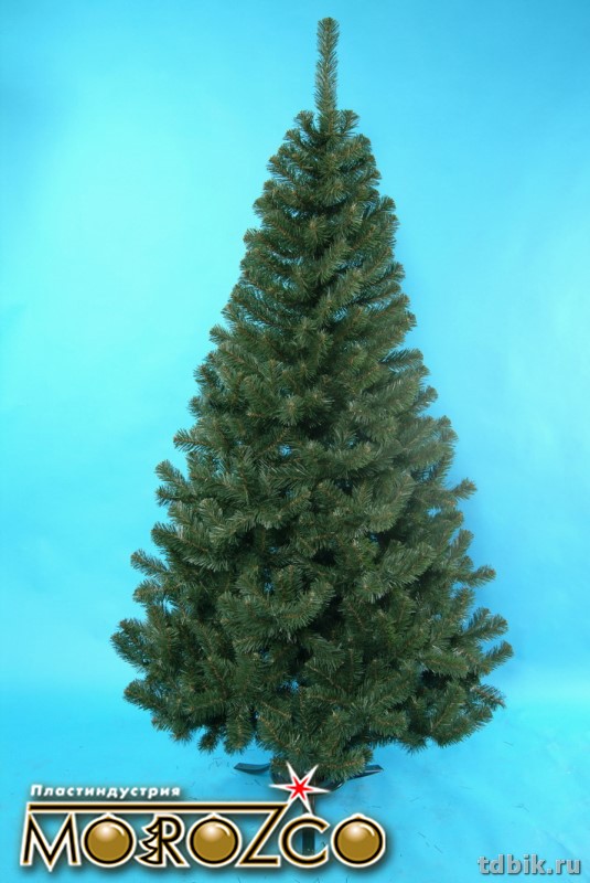 Ель декоративная  2,1 м "Сибирская" (ПВХ, иголки=37,5мм, 661ветки, 14ярусов, d=145см) MOROZCO