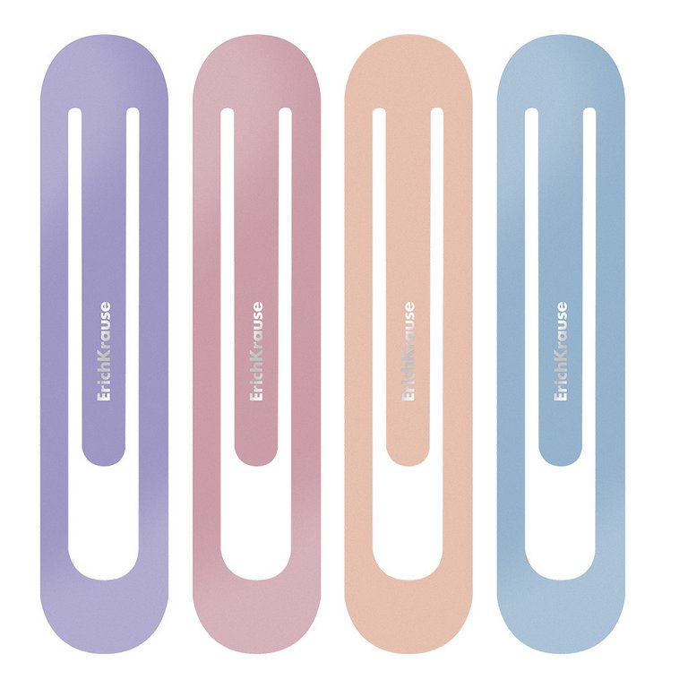 Закладка пластиковая 4 шт/уп "Soft Manga" ErichKrause