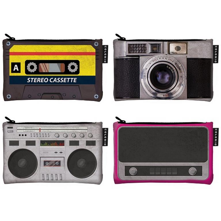 Пенал  для мальчика Colorio "Ностальгия" 20*12*0,5см.