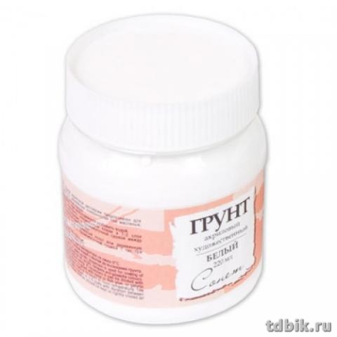 Грунт акриловый художественный белый Декола 220мл.