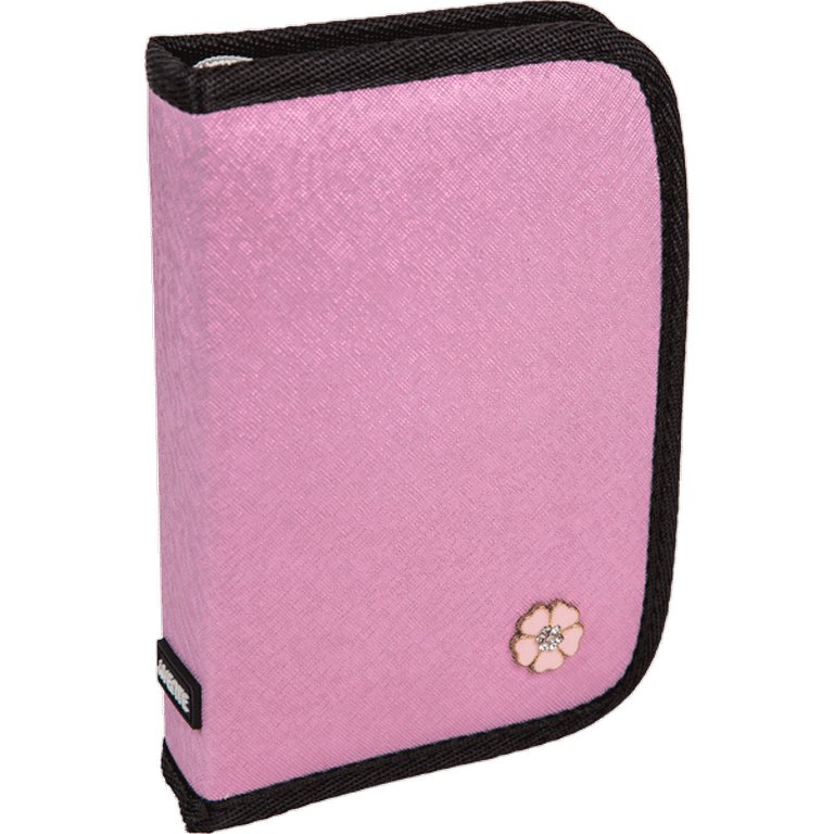 Пенал 1 отд. 2 откид. планки для девочки deVENTE "Cherry Blossom" 21x14x4 см, искусственная кожа