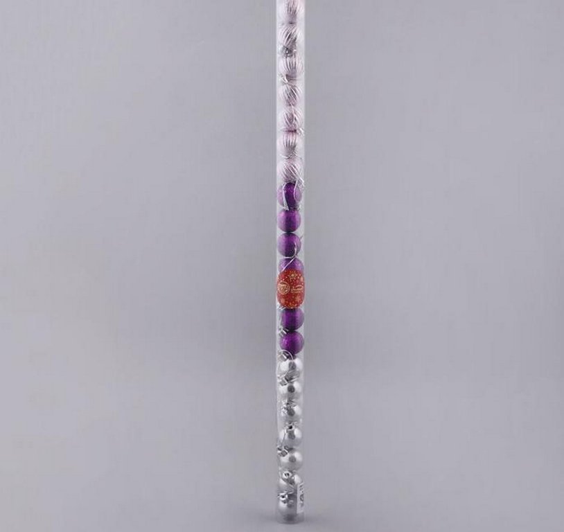 Набор шаров  цвет ассорти 30 мм 21 шт "Пралине"