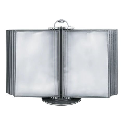 Демонстрационная система настольная 30 панелей (серый) А4 STAFF