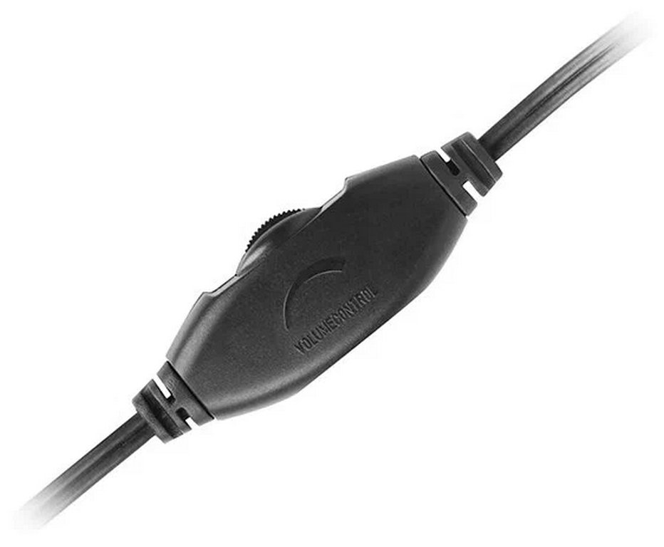 Наушники SVEN AP-010MV накладные с проводом, 20-20000 Гц, каб. 2 м. черные/серебристые