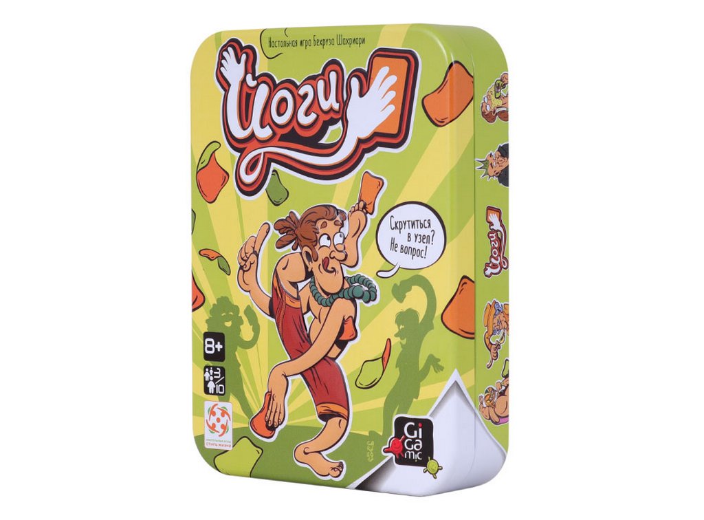 Игра настольная  .8+ с карточками "Йоги" (3-10 игроков, 20 мин) Стиль жизни