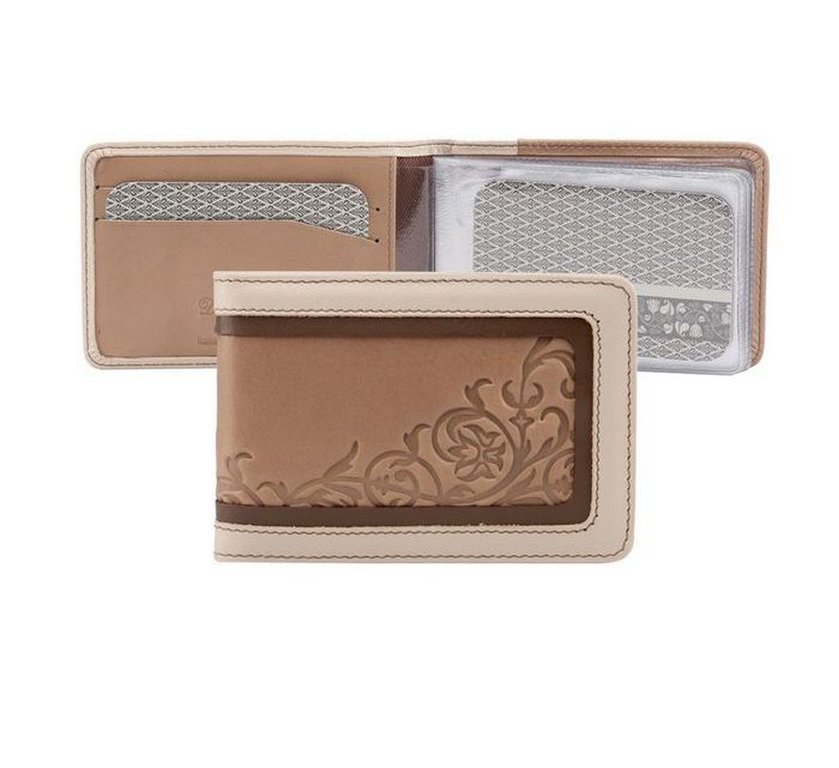 Визитница на 32 визитки D.Morelli "Alaska" 11*7,5см