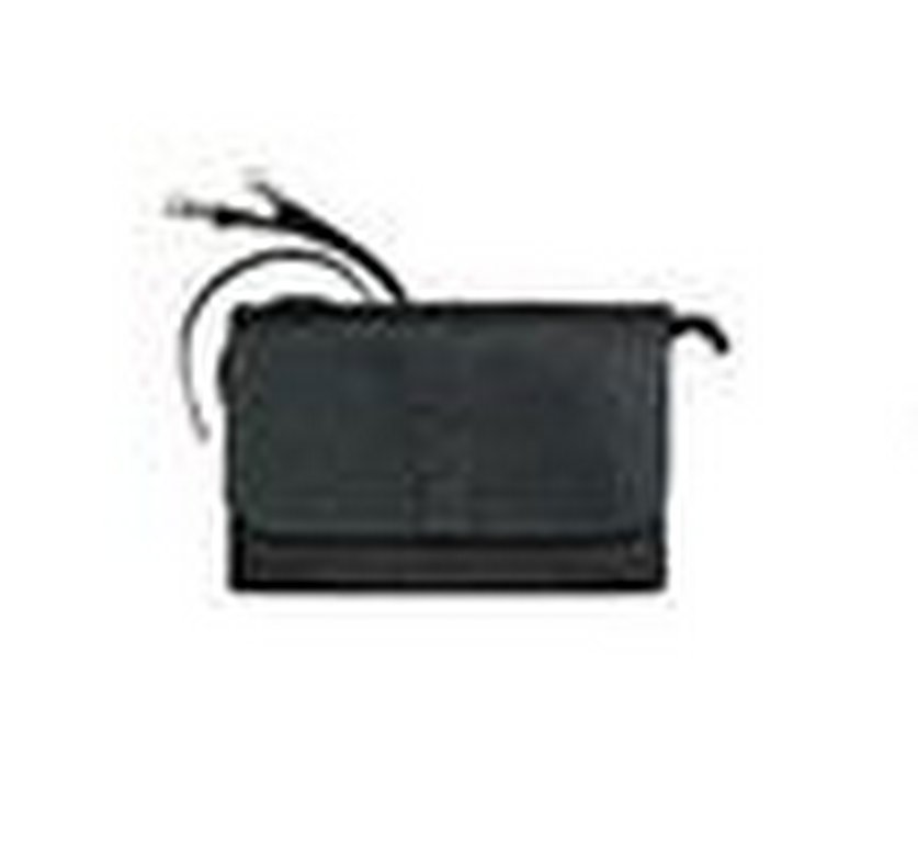 Сумка женская-клатч  D.Morelli , нат. кожа "Тефия" черная