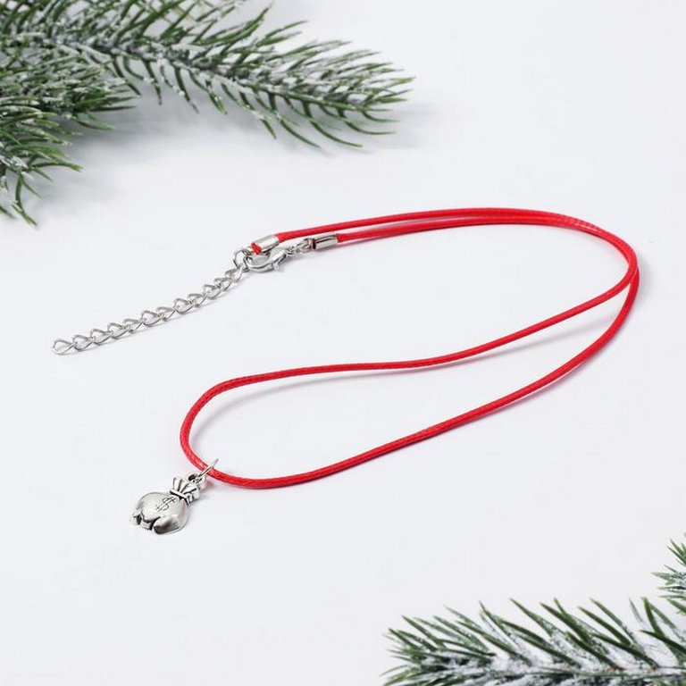 Подвеска на новогодней открытке "Талисман богатства"