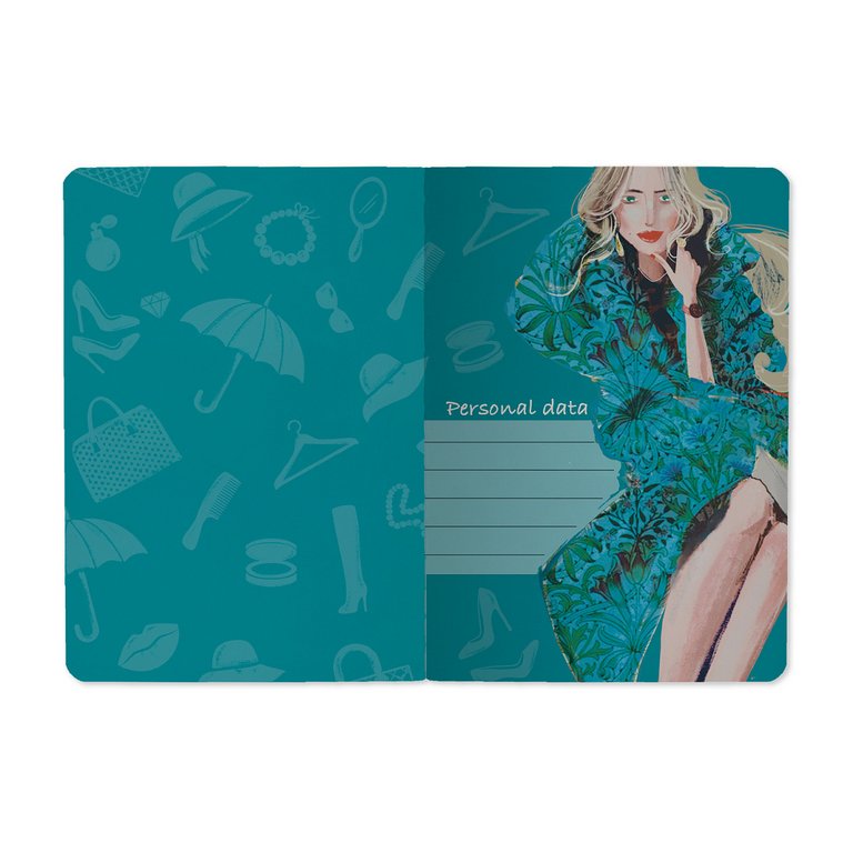 Тетрадь 32 лист кл. А6 на сшивке "ШОПОГОЛИК"