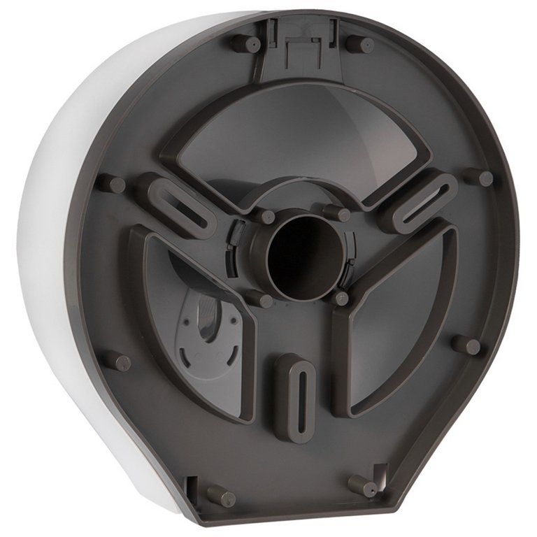 Диспенсер для туалетной бумаги в рулоне (1 рулон), белый пластик OfficeClean Professional