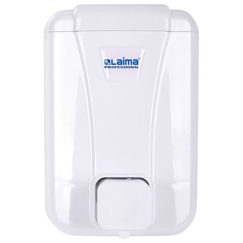 Диспенсер для жидкого мыла 0,5 л, цв. белый LAIMA PROFESSIONAL LSA