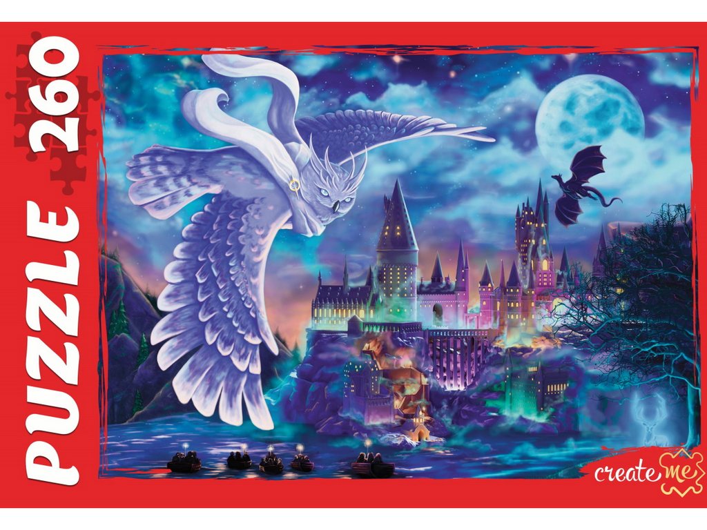 Пазлы  260 дет. "Волшебная сова" Рыжий КОТ