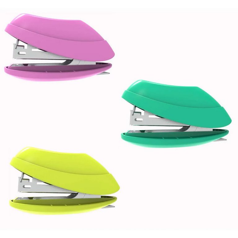 Степлер № 10 мини до 15л Deli "Explora" + скобы