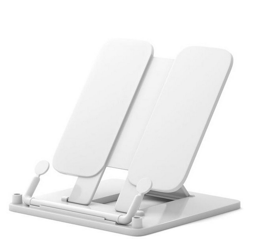 Подставка для книг 235*190 мм ErichKrause, пластик, белая