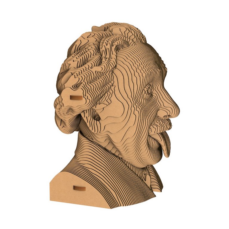 Сборная модель из гофрокартона "Эйнштейн" h=18см, 131 дет., 6+, 5cult