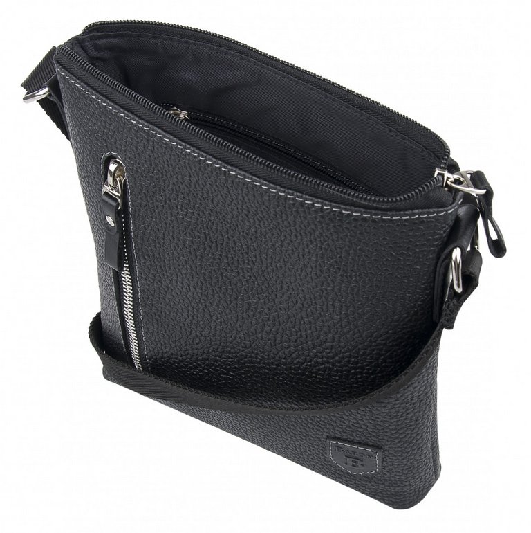 Планшет Baron 20*21*4см натур. кожа Леванта, черный