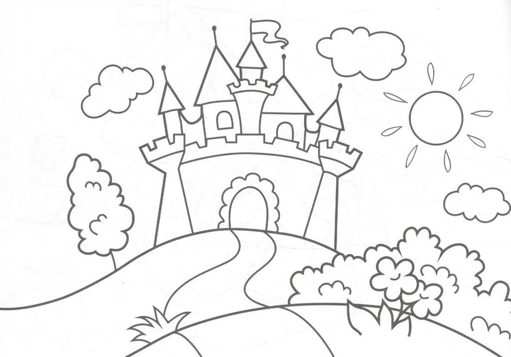 Раскраска А5 "Моя первая раскраска" ПРОФ-пресс