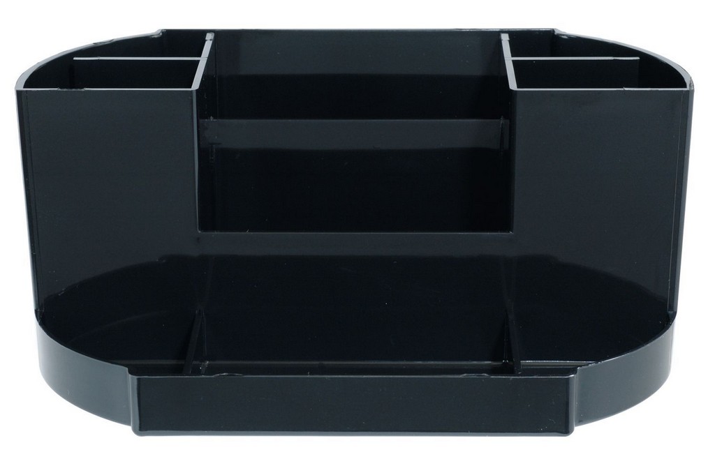 Подставка наст д/канц. принадлеж. Erich Krause "Victoria" 9 отд. черная