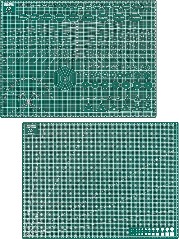 Мат для хобби А3 (45x30см) для резки, двухсторонний, трехслойный Prof-Press