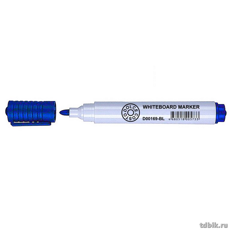 Маркер для доски Dolce Costo 2-5 мм синий круг. (водный)