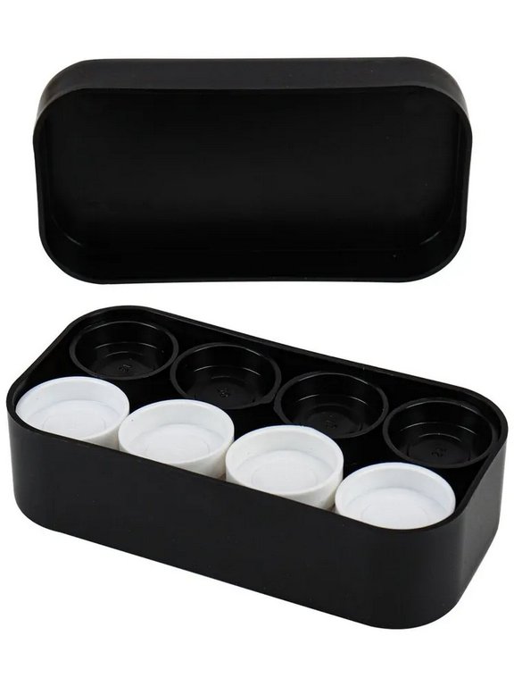 Игра настольная Шашки (пластик) в коробке