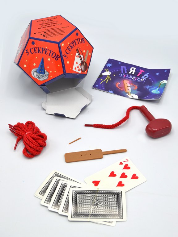 Игра настольная  Фокусы "Пять секретов" Маэстро