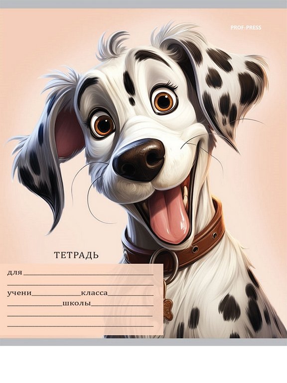 Тетрадь 12 лист лин. косая частая А5 "Микс", ассорти Prof-Press