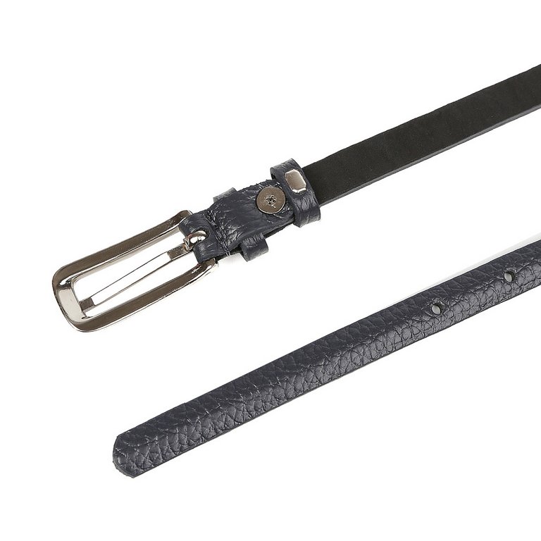 Ремень FABRETTI женский, натуральная кожа, размер 120, тем. синий