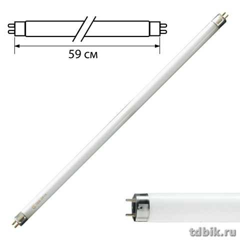 Лампа люминесцентная TLD18/33 640 G13, L - 604 мм, холод. белая PHILIPS