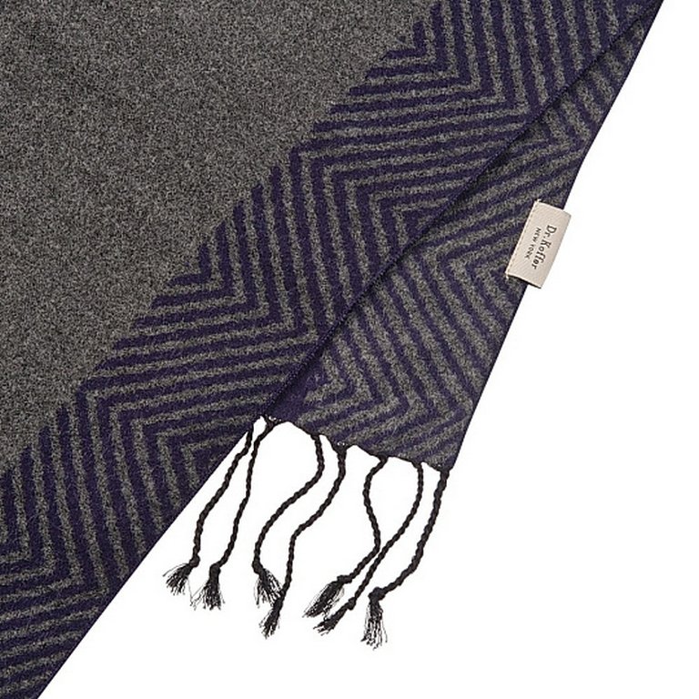 Шарф мужской Dr.Koffer 30x200 см, 50% шелк, 50% вискоза