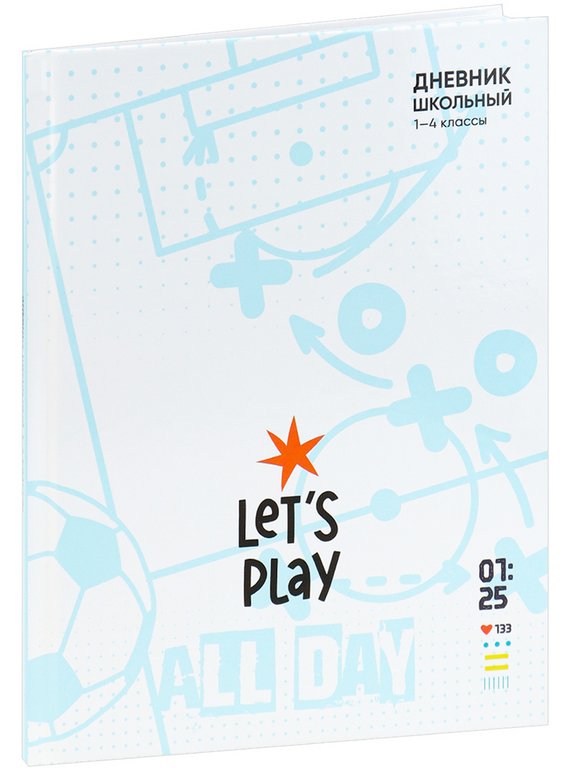 Дневник для мл/кл. Prof-Press твердая обложка, глянц.ламин. "НАКЛЕЙКИ СО СПОРТИВНОЙ ТЕМОЙ" 48л.