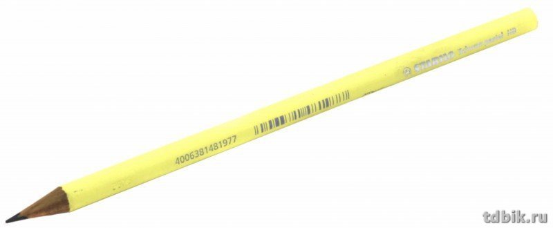 Карандаш ч/г HB Stabilo "Schwan Pastel" желтый пастельный корпус